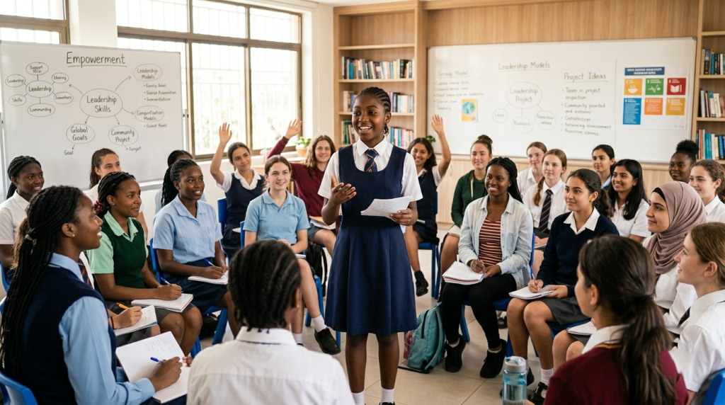 nurture leadership in young girls