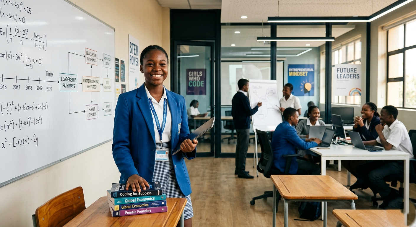 girls education leading to economic empowerment in classroom