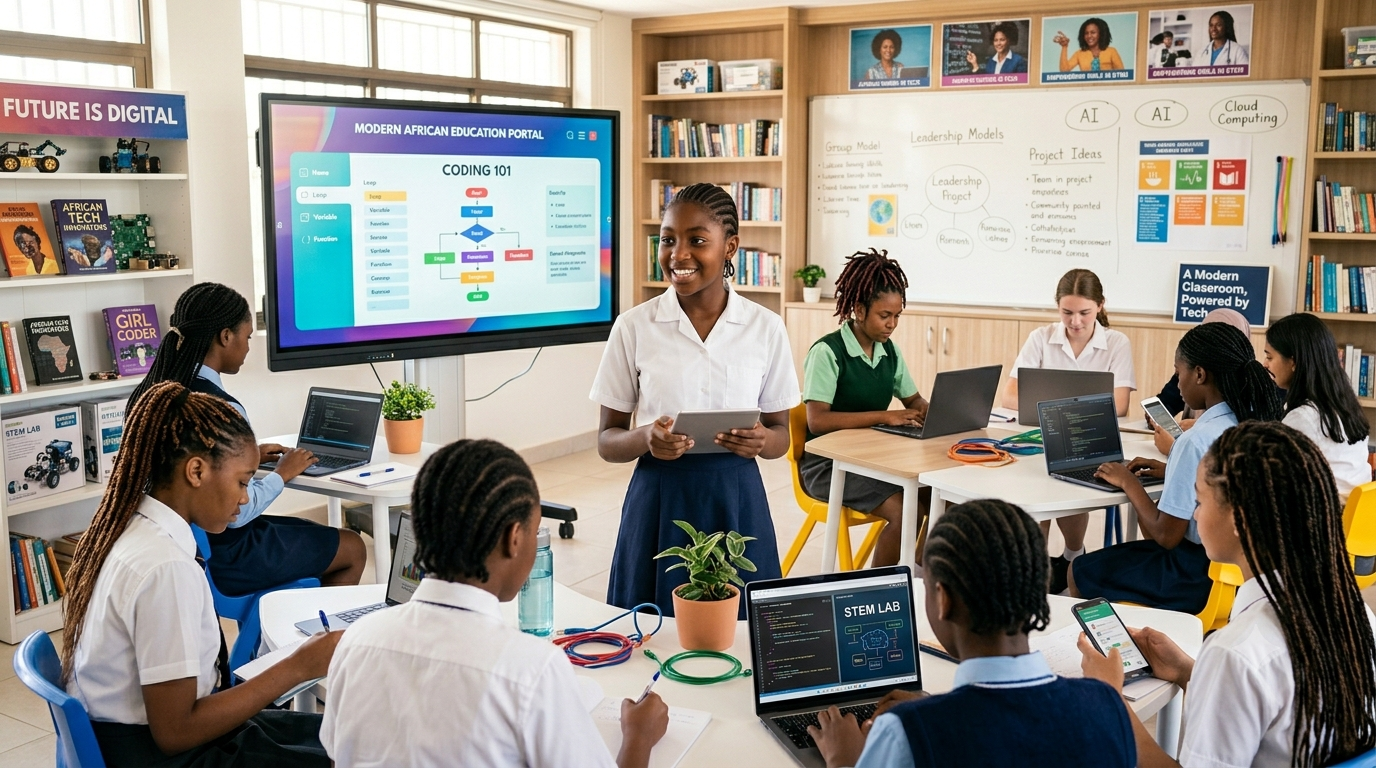 technology is transforming education for girls in Africa Education in Africa