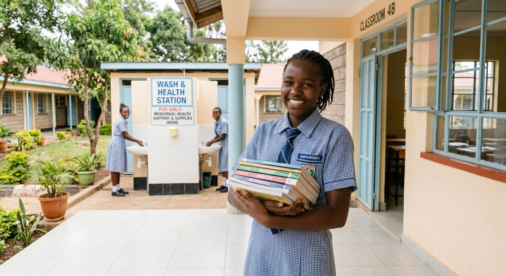 impact of menstrual health on girls school attendance